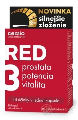 Cemio RED3 cps silnější složení 1x30 ks