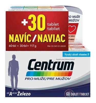 Centrum pro muže SPRING PROMO tbl 60+30 navíc (90 ks)