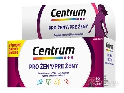 Centrum pro ženy tbl 1x90 ks