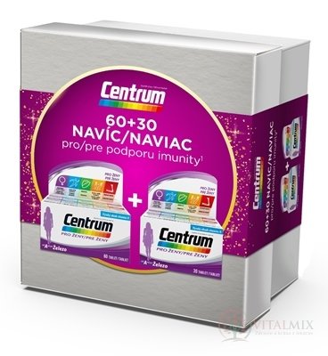 Centrum pro ženy (Vánoční balíček) tbl (inov. 2022) 60+30 navíc (90 ks), 1x1 set