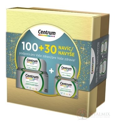 Centrum Silver (dárkové balení) tbl 100+30 navíc (130 ks), 1x1 set