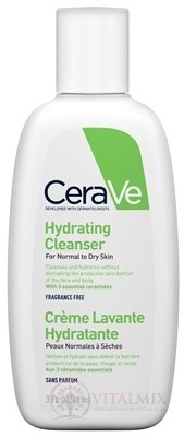 CeraVe HYDRATAČNÍ ČISTICÍ EMULZE na normální až suchou pokožku (MB095900) 1x88 ml