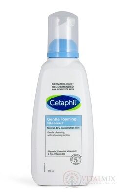 Cetaphil jemná čistící pěna (Gentle Foaming Cleanser) 1x236 ml