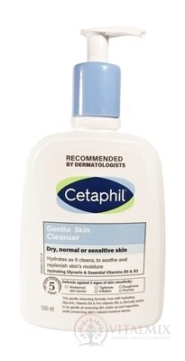 Cetaphil jemné čistící mléko (Gentle Skin Cleanser) 1x500 ml