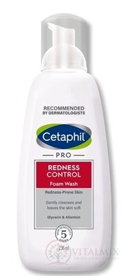 Cetaphil PRO REDNESS CONTROL Čistící pěna na obličej (Foam Wash) 1x236 ml