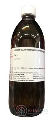 Chlorhexidin digluconatis solutio - FAGRON v lahvičce 1x500 g