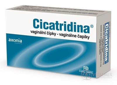 CICATRIDINA poševní čípky sup vag 10x2 g