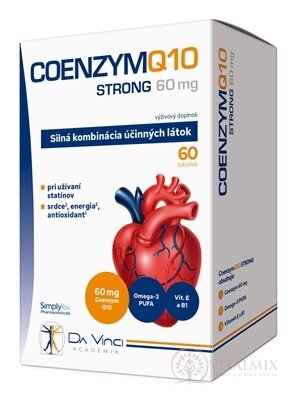 COENZYM Q10 Strong 60mg - Da Vinci cps 1x60 ks