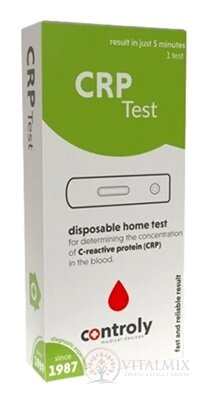 Controly Test CRP sada pro samodiagnostický test z krve 1x1 ks