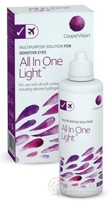 CooperVision All In One Light víceúčelový roztok na kontaktní čočky 1x100 ml