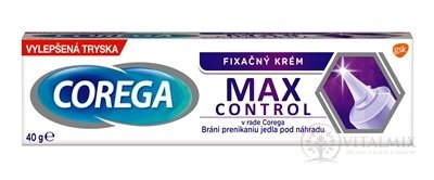 COREGA MAX CONTROL fixační krém 1x40 g