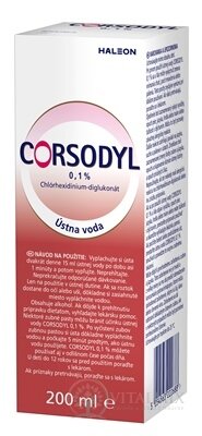 CORSODYL 0,1% roztok 1x200 ml