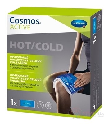 Cosmos ACTIVE Opakovaně použitelný gelový polštářek hot/cold (12x29 cm) 1x1 ks