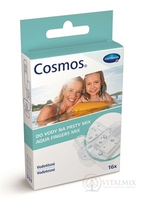 Cosmos do vody na prsty mix 6x (22x80 mm), 6x (45x50 mm), 4x (25x72 mm), 1x16 ks