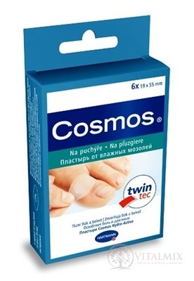 COSMOS Na puchýře na prstech náplasti (19x55 mm) 1x6 ks
