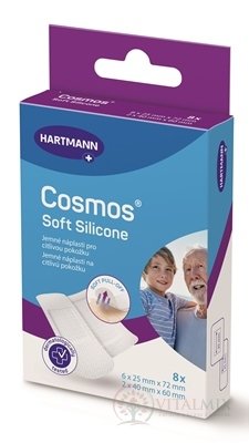COSMOS Ultra jemná náplast (25 x 72 mm) 6 ks, (40 x 60 mm) 2 ks, 1x1 set