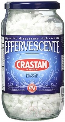 CRASTAN effervescentní šumivý granulát, jedlá soda bikarbona s citrónovou příchutí 1x250 g