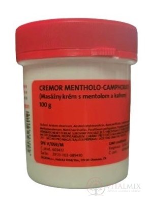 Cremor mentholo-camphorati - FAGRON dóza 1x100 g