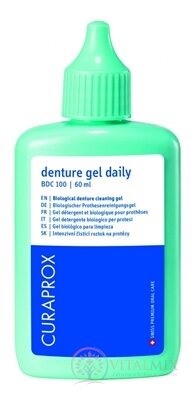 CURAPROX BDC 100 čistící gel na protézy 1x60 ml