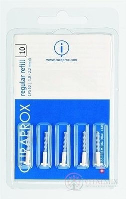 CURAPROX CPS 10 regular bílé mezizubní kartáčky 1x5 ks