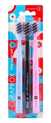 CURAPROX CS 3960 supersoft ART Deco edice zubní kartáček (2 + 1) 1x3 ks