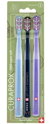 CURAPROX CS 3960 supersoft Ginko Edice zubní kartáček (2+1) 1x3 ks