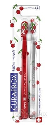 CURAPROX CS 5460 ultrasoft Třešňová edice zubní kartáček (dvojbalení), 1x2 ks