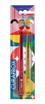 CURAPROX CS 5460 ultrasoft Cirkusová edice zubní kartáček (dvojbalení), 1x2 ks