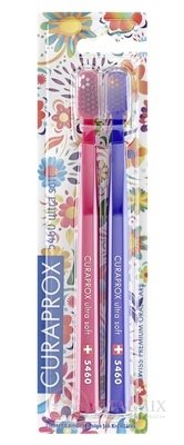 CURAPROX CS 5460 ultrasoft Havajská Edice zubní kartáček (dvojbalení), 1x2 ks