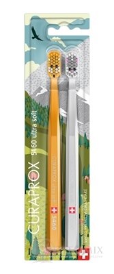 CURAPROX CS 5460 ultrasoft Horský edice zubní kartáček (dvojbalení), 1x2 ks