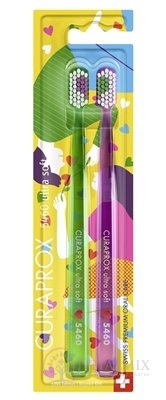CURAPROX CS 5460 ultrasoft Láskyplná edice zubní kartáček (dvojbalení), 1x2 ks