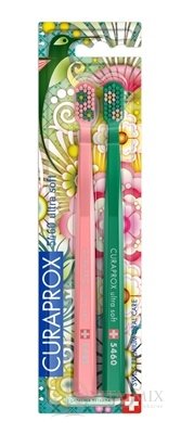 CURAPROX CS 5460 ultrasoft Letní edice 2021 zubní kartáček (dvojbalení), 1x2 ks