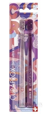 CURAPROX CS 5460 ultrasoft Radostná Edice zubní kartáček (dvojbalení), 1x2 ks