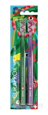 CURAPROX CS 5460 ultrasoft Recyklovaný edice zubní kartáček (dvojbalení), 1x2 ks