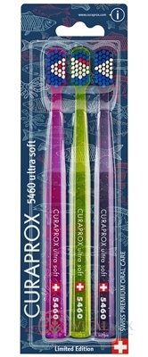 CURAPROX CS 5460 ultrasoft Rybářská Edice zubní kartáček (2 + 1) 1x3 ks