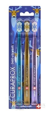 CURAPROX CS 5460 ultrasoft Sobí edice zubní kartáček (2+1) 1x3 ks