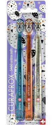 CURAPROX CS 5460 ultrasoft Soví edice zubní kartáček (2+1) 1x3 ks