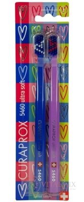 CURAPROX CS 5460 ultrasoft Srdíčková Edice zubní kartáček (dvojbalení) limitovaná edice 2021, 1x2 ks