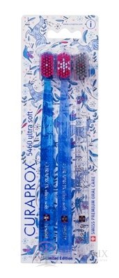 CURAPROX CS 5460 ultrasoft Třpytivá edice zubní kartáček (2 + 1) 1x3 ks