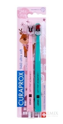 CURAPROX CS 5460 ultrasoft Zimní Edice zubní kartáček (dvojbalení), 1x2 ks