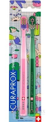 CURAPROX CS 5460 ultrasoft Živá edice zubní kartáček (dvojbalení), 1x2 ks