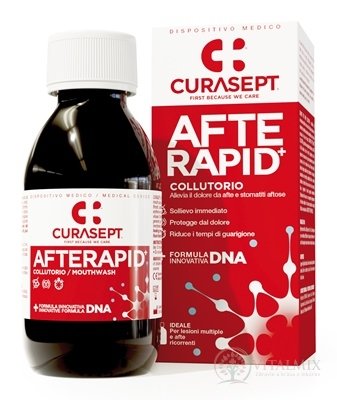 CURASEPT afte RAPID + ústní voda 1x125 ml