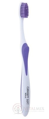 CURASEPT SOFT MEDICAL zubní kartáček, fialová 1x1 ks