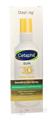 Daylong Cetaphil SUN Sensitive Gel-Spray SPF30 gel ve spreji s ochranným faktorem 1x150 ml