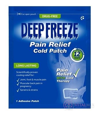 Deep Freeze Pain Relief Cold Patch chladivá náplast 1x1 ks