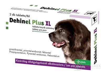DEHINEL PLUS XL tablety pro psy 1x2 ks