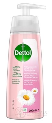 Dettol antibakteriální gel na ruce s heřmánkem 1x200 ml