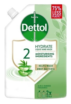 Dettol náhradní náplň do tekutého mýdla Aloe &amp; Bambus 1x500 ml