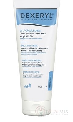 DEXERYL CREME EMOLLIENTE krém zvláčňující, emolienčný 1x250 g