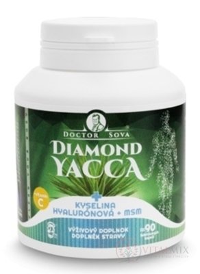 DIAMOND yacc + kys.hyalurónová + MSM cps 1x90 ks